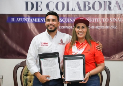 ISDE firma convenio de colaboraci&oacute;n con el municipio de Escuinapa