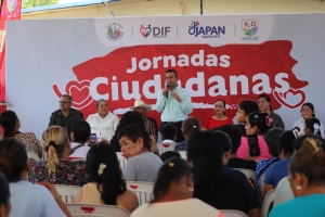 El alcalde Jorge Boj&oacute;rquez lleva el Ayuntamiento a La Bandera, sindicatura de Bachimeto y compromete rehabilitaci&oacute;n de techumbre escolar