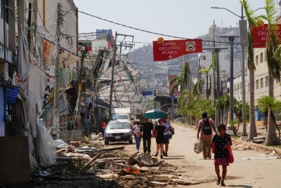 M&aacute;s de 61 mil mdp es lo que costar&aacute; el plan para reconstruir Acapulco, a una semana del golpe de "Otis"