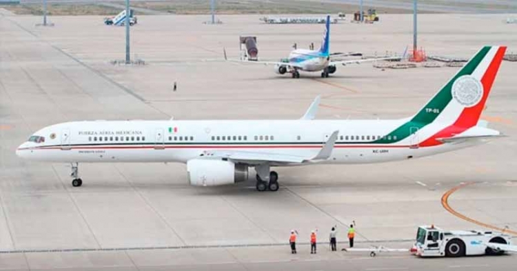 Avión presidencial regresará a México para relanzar su venta