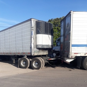 Cinco jornaleros resultaron lesionados tras un accidente tipo choque en Navolato