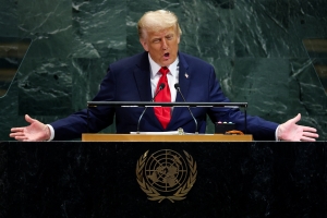 Trump advierte en la ONU a las redes de narcotráfico dirigidas por Nicolás Maduro: “Los vamos a bombardear”