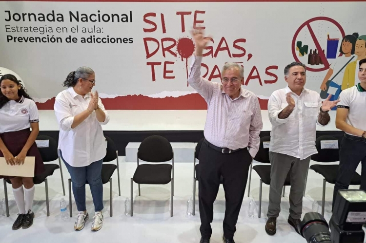 Ens&eacute;&ntilde;ense a decir no quiero cuando les ofrezcan drogas: Rocha Moya
