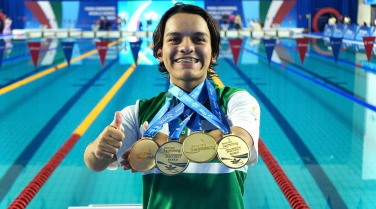 M&eacute;xico lidera, con 39 medallas y 17 oros, la Serie Mundial de Para Nataci&oacute;n 2026 en Jalisco