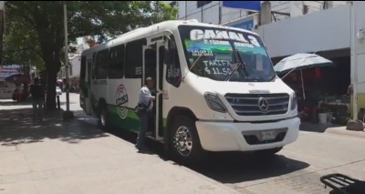 Como baldazo de agua fr&iacute;a reciben usuarios el aumento a tarifas del transporte urbano