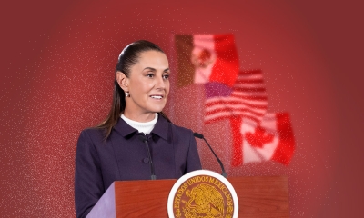 Sheinbaum contesta a Trump por llamar &lsquo;irrelevante&rsquo; al T-MEC: "Los que m&aacute;s lo quieren son empresarios de EEUU"