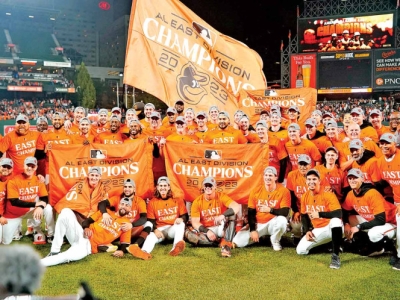 Vuelan alto: Orioles aseguran T&iacute;tulo de la Divisi&oacute;n Este de la Liga Americana