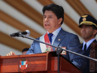 Pedro Castillo anuncia la disoluci&oacute;n del Congreso de Per&uacute; y declara "estado de excepci&oacute;n"