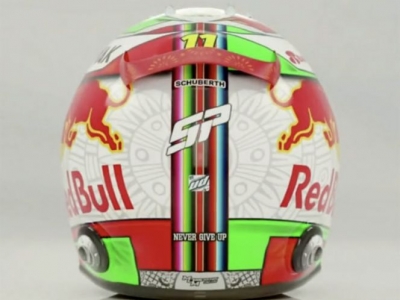 &acute;Checo&acute; P&eacute;rez estrenar&aacute; nuevo casco para el GP de M&eacute;xico