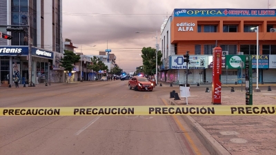 Una persona herida en balacera frente al Ayuntamiento de Culiac&aacute;n