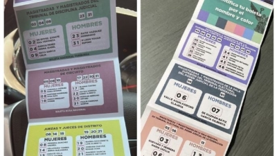 INE prevé sanción por los acordeones; llama a abstenerse de repartirlos