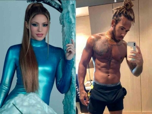 Shakira y Lewis Hamilton &iexcl;si est&aacute;n saliendo!