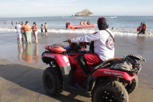 Niños extraviados, el incidente más frecuente en las playas de Mazatlán