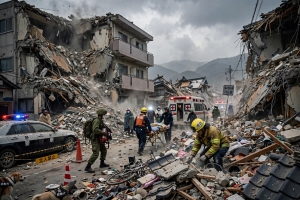 Terremoto de 7.1 en Jap&oacute;n deja 18 muertos, m&aacute;s de 200 heridos y activa alerta de tsunami