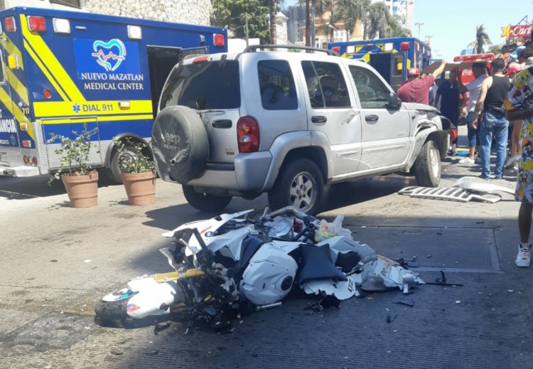 El reconocido motociclista, Martín Humberto N. murió durante accidente en la Semana de la Moto en Mazatlán