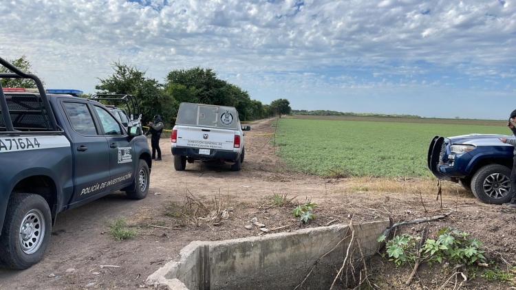 Asesinado y calcinado hallan a un hombre en la Sindicatura de Villa Ju&aacute;rez, en Navolato