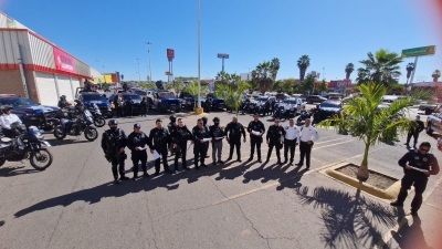 Arranca operativo de Fin de A&ntilde;o y A&ntilde;o Nuevo la Secretar&iacute;a de Seguridad P&uacute;blica y Tr&aacute;nsito de Culiac&aacute;n