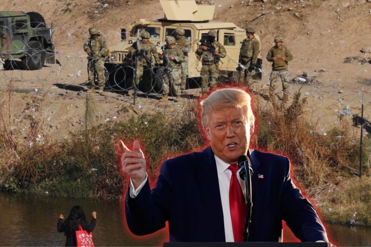 Ejército estadounidense sería usado contra migrantes: “Los quiero fuera de Estados Unidos”, propone Trump