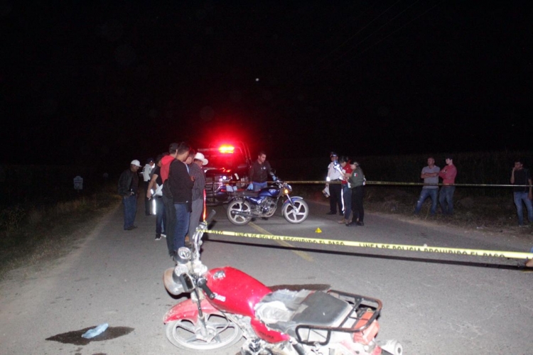 Fallece motociclista durante accidente