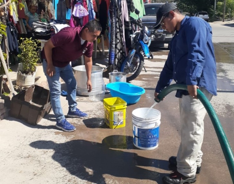 Hasta el lunes quedará resuelto el problema de desabasto de agua potable