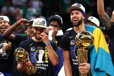 Golden State se convierte en campe&oacute;n de la NBA