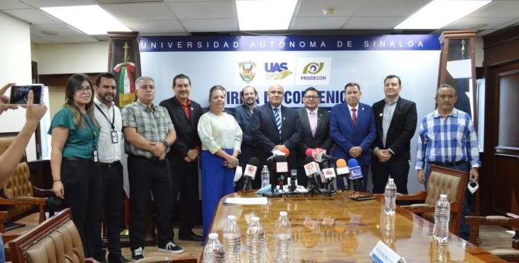 La UAS signa convenio de colaboraci&oacute;n con la PRODECON