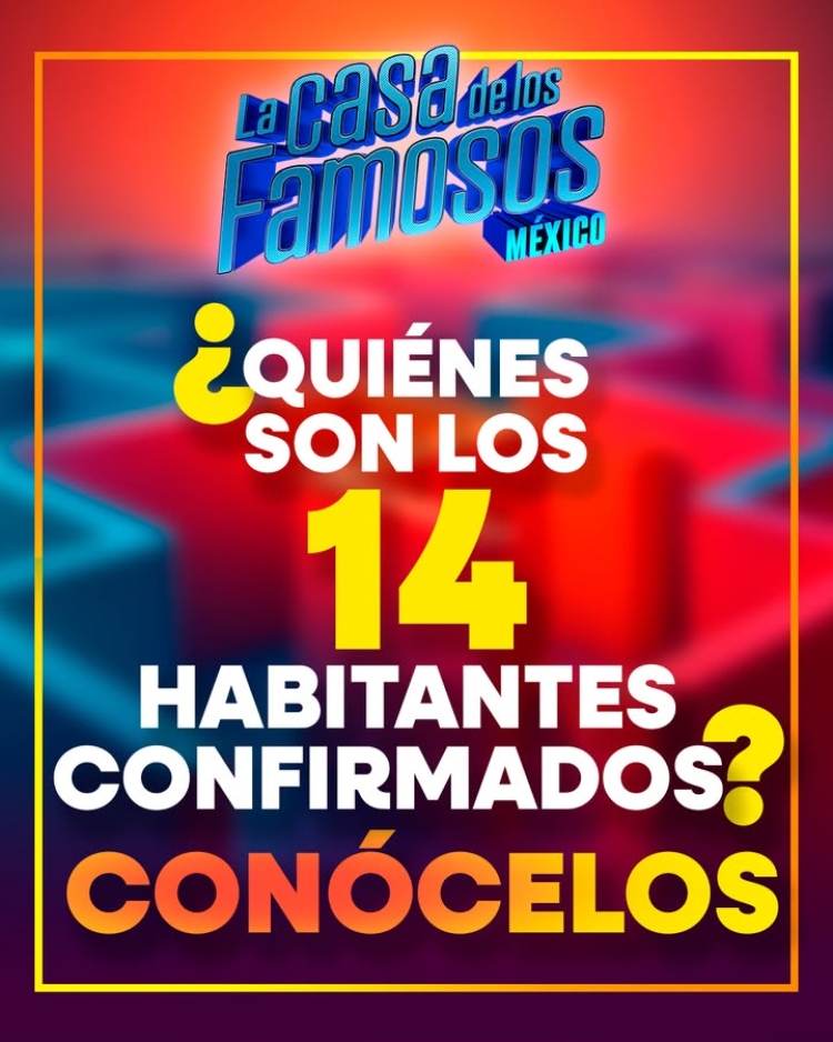 Con 14 integrantes ma&ntilde;ana es el estreno de la Casa de los Famosos 3