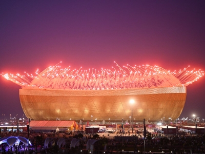 Así celebran la Ceremonia de clausura del Mundial de Qatar 2022 en el estadio Lusail