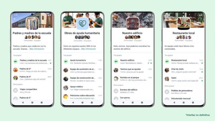 Comunidades en Whatsapp: as&iacute; es la nueva funci&oacute;n que lanzar&aacute; la aplicaci&oacute;n de mensajer&iacute;a