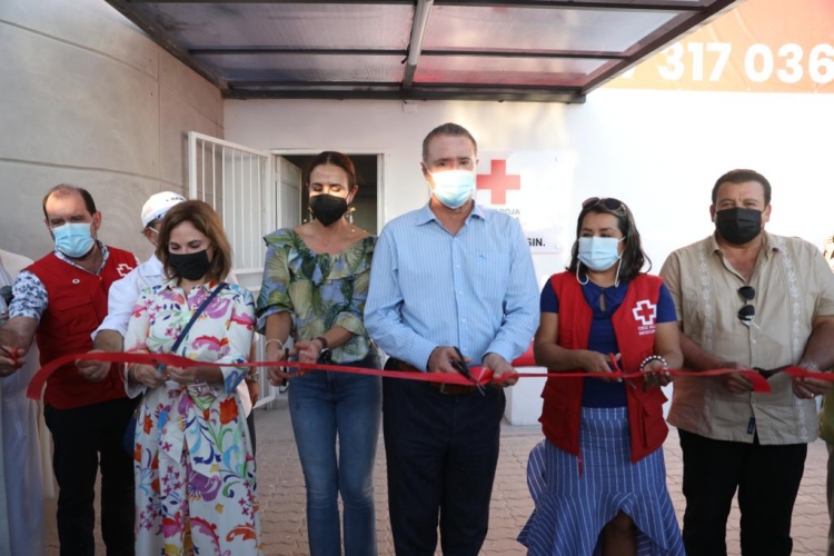 Entró en operación la nueva base de Cruz Roja en Altata