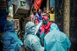 India registra r&eacute;cord de m&aacute;s de 100 mil contagios en 24 horas