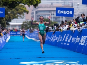 Rosa Tapia consigue plata en Campeonato Mundial de Triatl&oacute;n