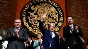 AMLO, Santiago Creel y Norma Pi&ntilde;a se confrontan durante el festejo a la Constituci&oacute;n