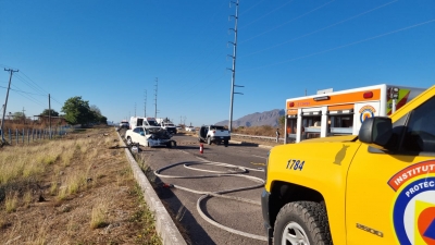 Cuatro personas mueren en accidente ocurrido en la carretera M&eacute;xico 15 a la altura de El Lim&oacute;n de los Ramos