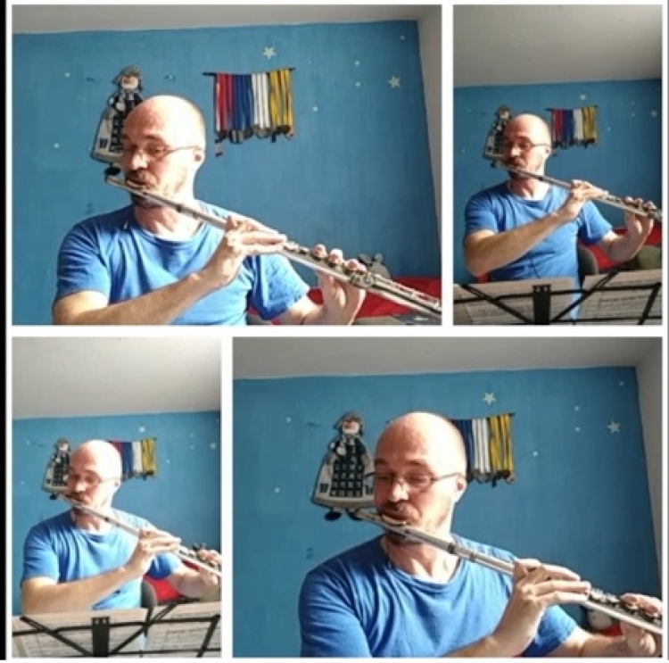 Flauta magistral, Coro Monumental y  Poesía, “en ISIC Desde Casa”, este martes