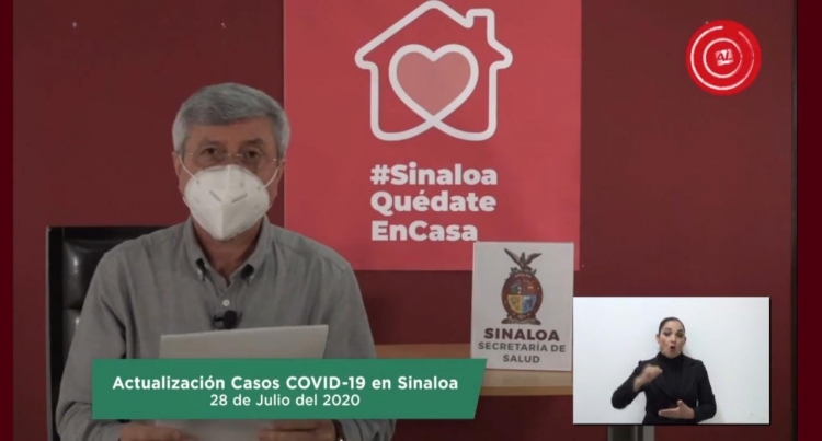 Sinaloa suma 12,567 casos confirmados de COVID-19; hay 2,088 defunciones