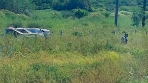 Familia de Badiraguato se accidenta en la carretera M&eacute;xico 15