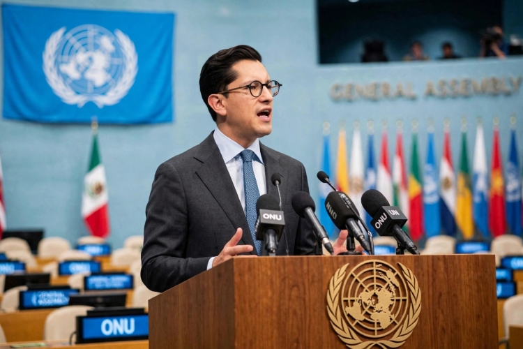 M&eacute;xico seguir&aacute; enviando ayuda humanitaria a Cuba, anuncia canciller Roberto Velasco ante la ONU