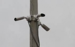 Delincuentes balean c&aacute;mara de videovigilancia en la KZ4, de Culiac&aacute;n