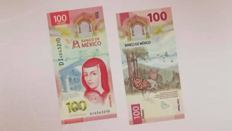 Banco de M&eacute;xico presenta el nuevo billete de 100 pesos