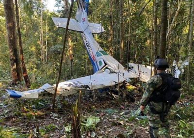Ayahuasca y agua bendita para buscar a los ni&ntilde;os perdidos en la selva de Colombia