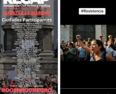 Convocan a megamarcha nacional para el &#039;Domingo Negro&#039;