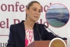Sheinbaum se&ntilde;ala a televisoras por "campa&ntilde;a de ataques" que afectan al turismo en Veracruz, debido a derrame del crudo
