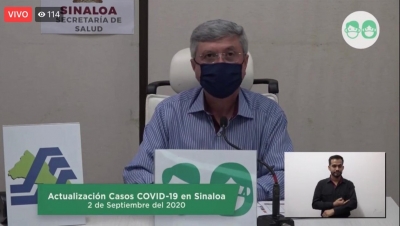 Sinaloa acumula 16,505 casos confirmados de COVID-19; hay 2,823 defunciones