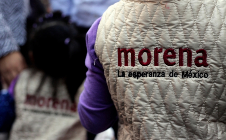 Morena sin AMLO, a la baja