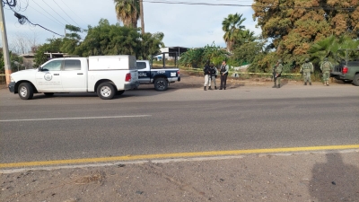 Encuentran muerto a un hombre con disparos en el cr&aacute;neo y en distintas partes del cuerpo, sobre la Carretera Culiac&aacute;n-Eldorado