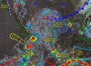 Mientras se debilita el huracán Fossie, dejará lluvias intensas en Sinaloa y Nayarit, hoy