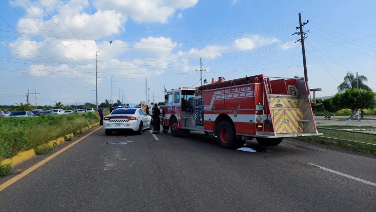 Una mujer murió en accidente ocurrido a la altura del Seminario ubicado al norte de Culiacán