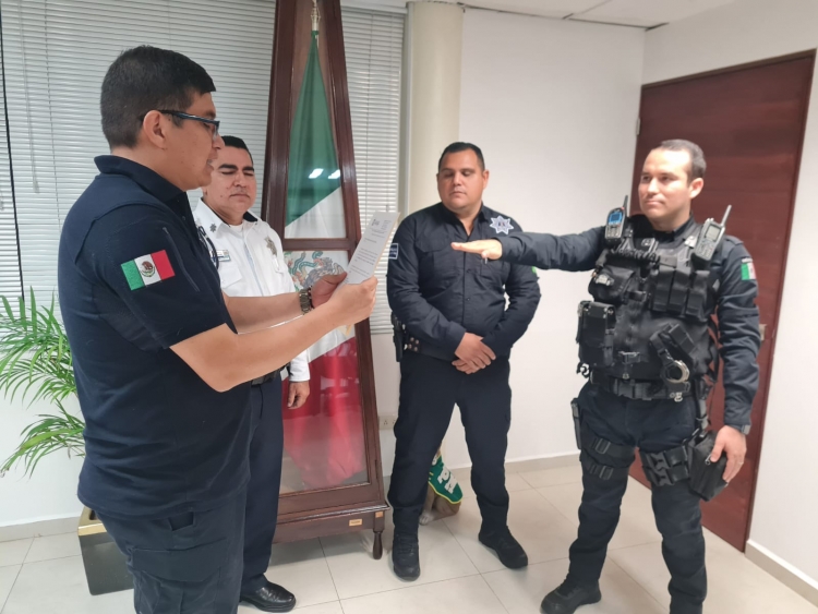 Nombran al Polic&iacute;a Tercero Jos&eacute; Luis Leal Subdirector de la Polic&iacute;a Municipal de Culiac&aacute;n