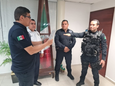 Nombran al Policía Tercero José Luis Leal Subdirector de la Policía Municipal de Culiacán